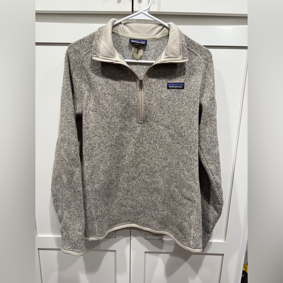 Patagonia Other - Patagonia Women's Better Sweater 1/4-Zip Fleece in the "Pelican Cream"